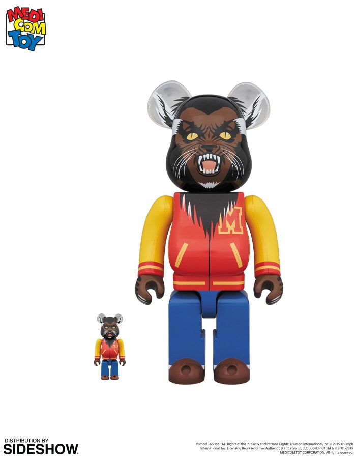 Be@rbrick Michael Jackson Werewolf 100% and 400% Collectible