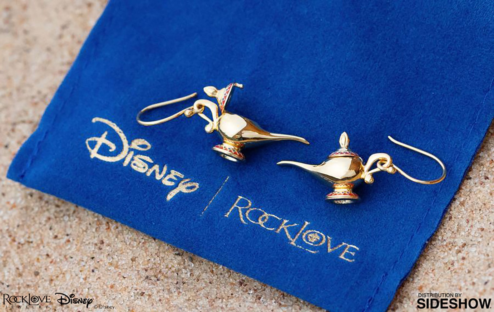 Hinged Magic Lamp Earrings by RockLove | Sideshow Collectibles