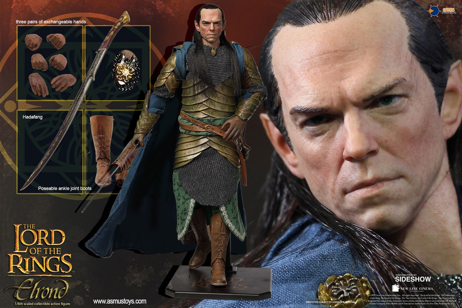 The Lord of the Rings Elrond Sixth Scale Figure  (Prototype Shown) View 18