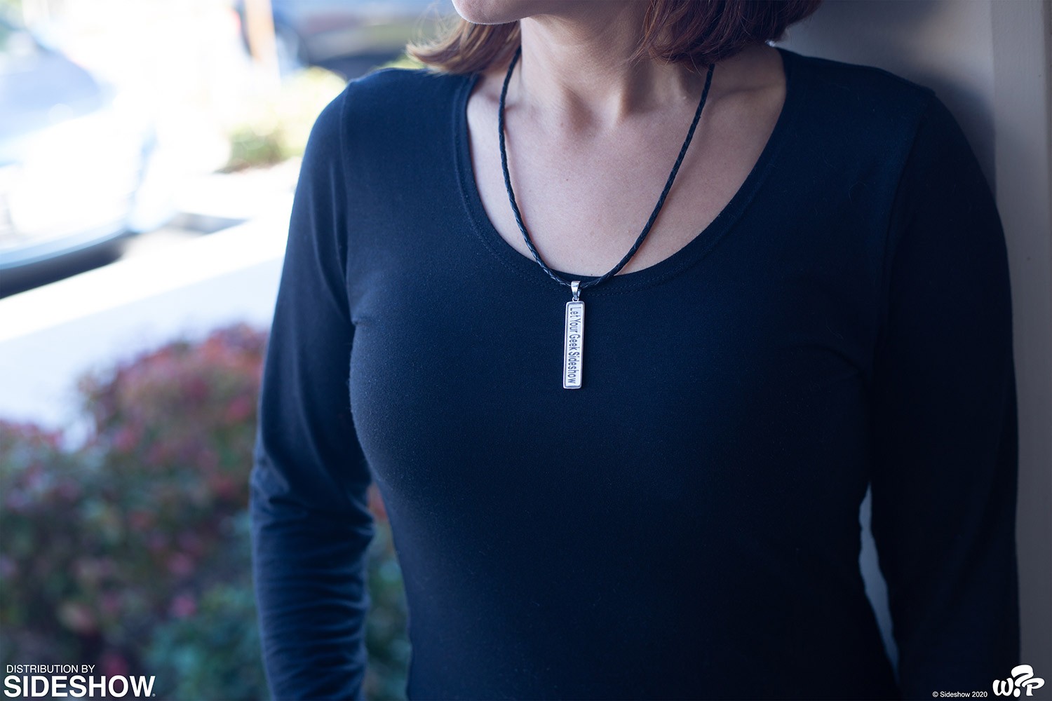 Let Your Geek Sideshow Bar Pendant Necklace- Prototype Shown