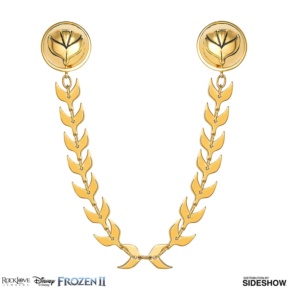Disney Disney's Frozen 2 Anna Wheat Cloak Clasp Jewelry  (Prototype Shown) View 1