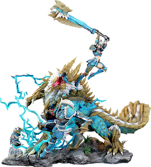 [25-47]MONSTER HUNTER ZINOGRE フィギュア Amazon.com: TAMASHII NATIONS - Monster Hunter World Iceborne