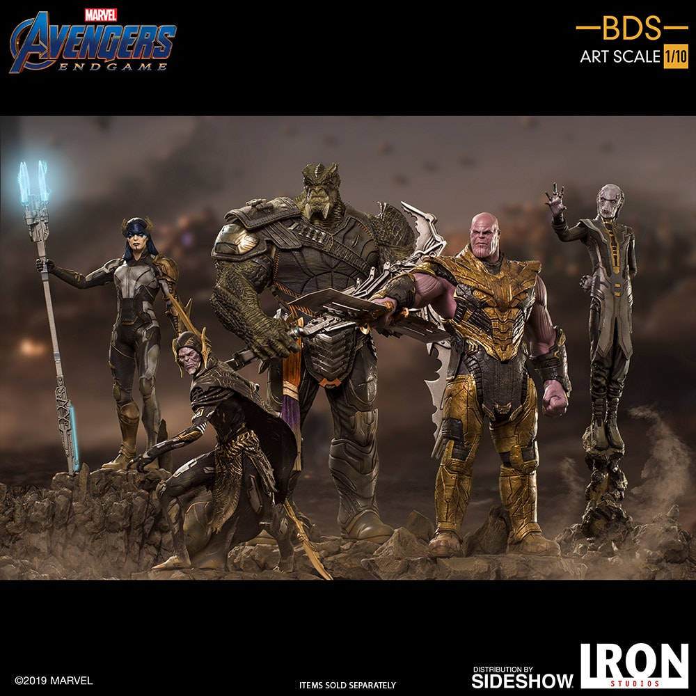 Marvel Ebony Maw Black Order 1:10 Scale Statue  (Prototype Shown) View 17