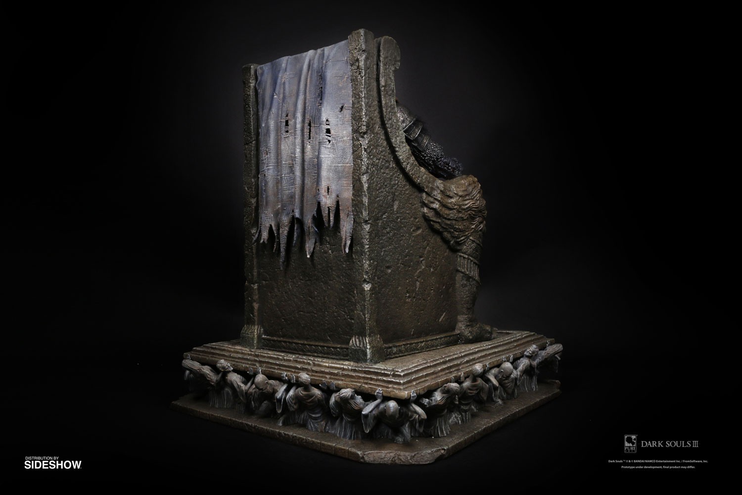 Dark Souls Yhorm on Throne Statues  (Prototype Shown) View 8