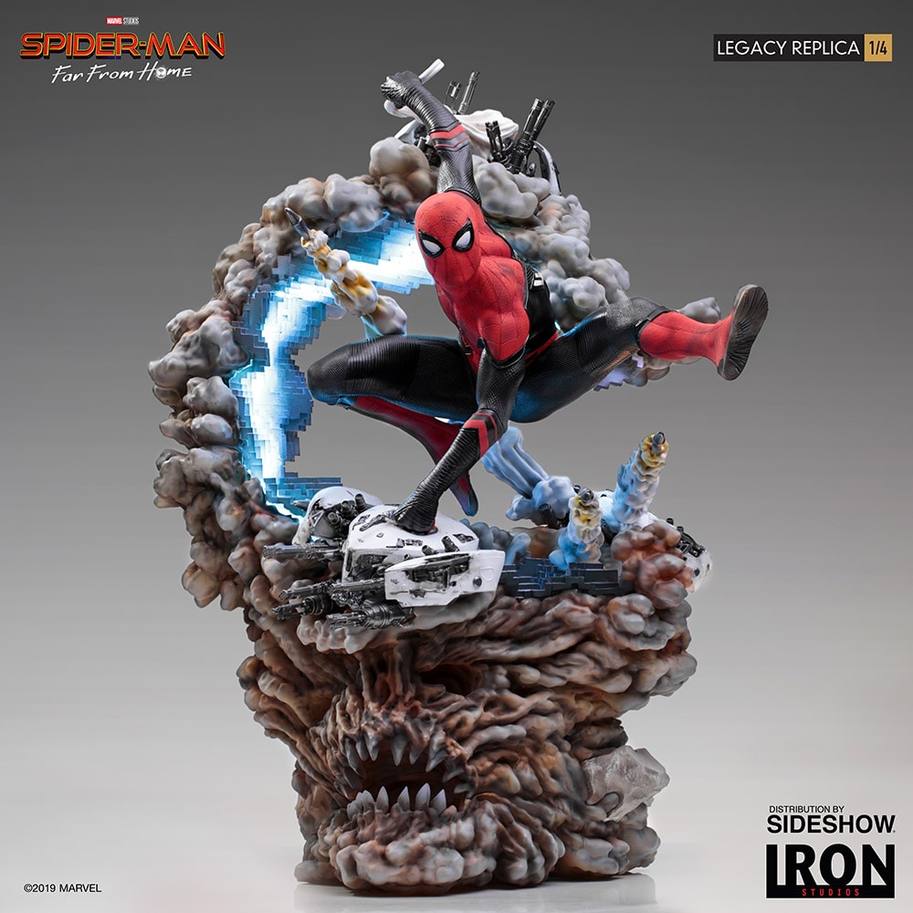 Sideshow iron spiderman sales