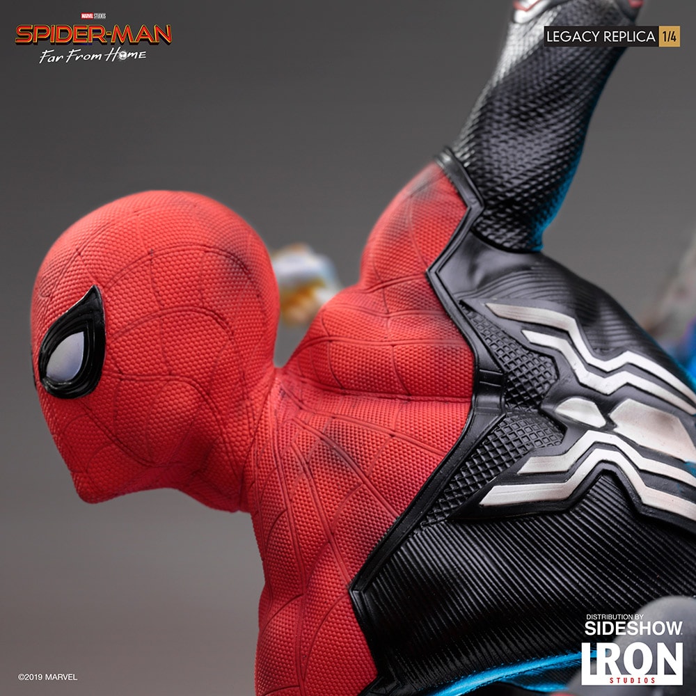Marvel Spider-Man 1:4 Statue by Iron Studios | Sideshow