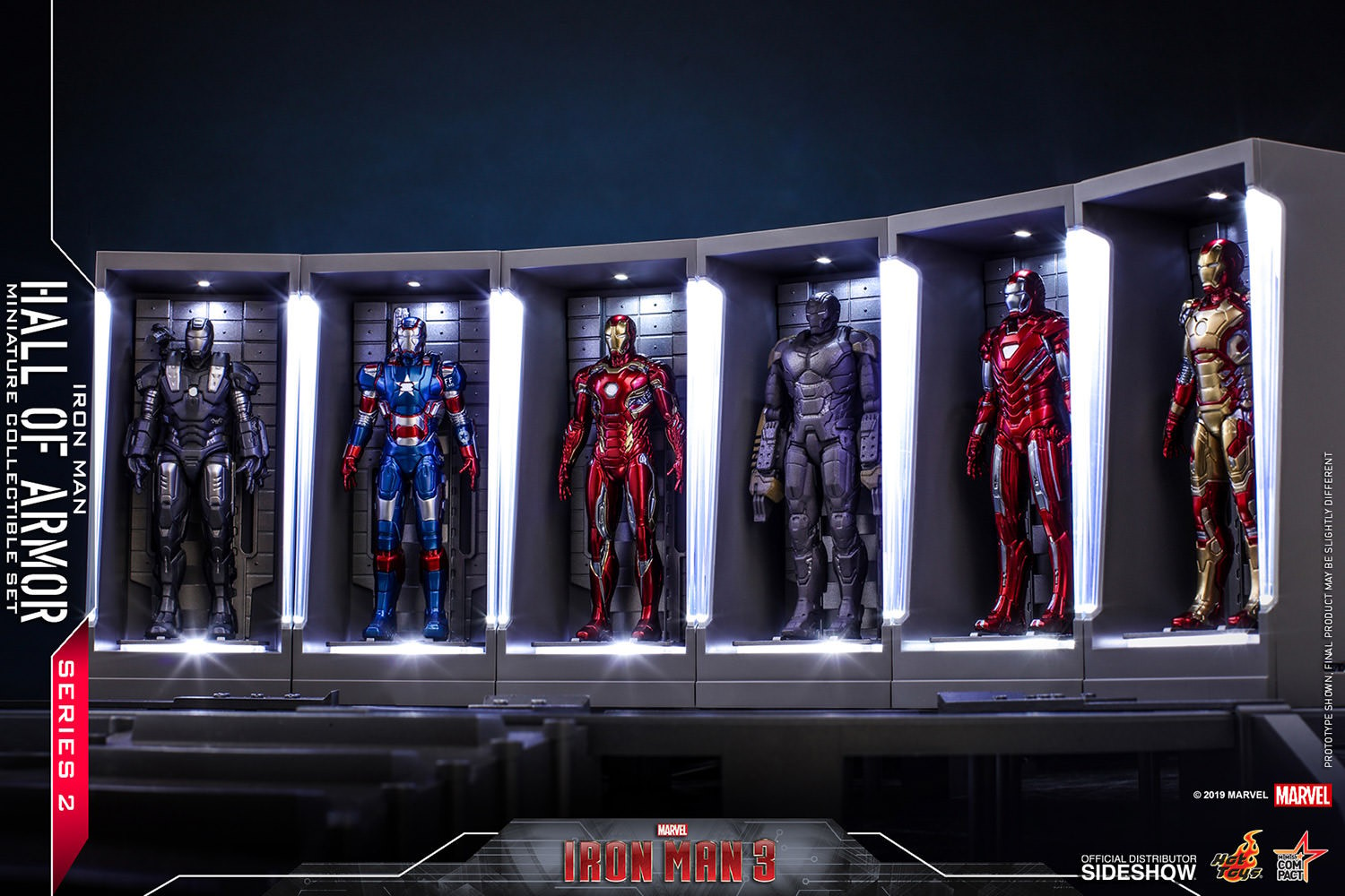 Iron Man Hall of Armor Miniature (Series 2) (Prototype Shown) View 3