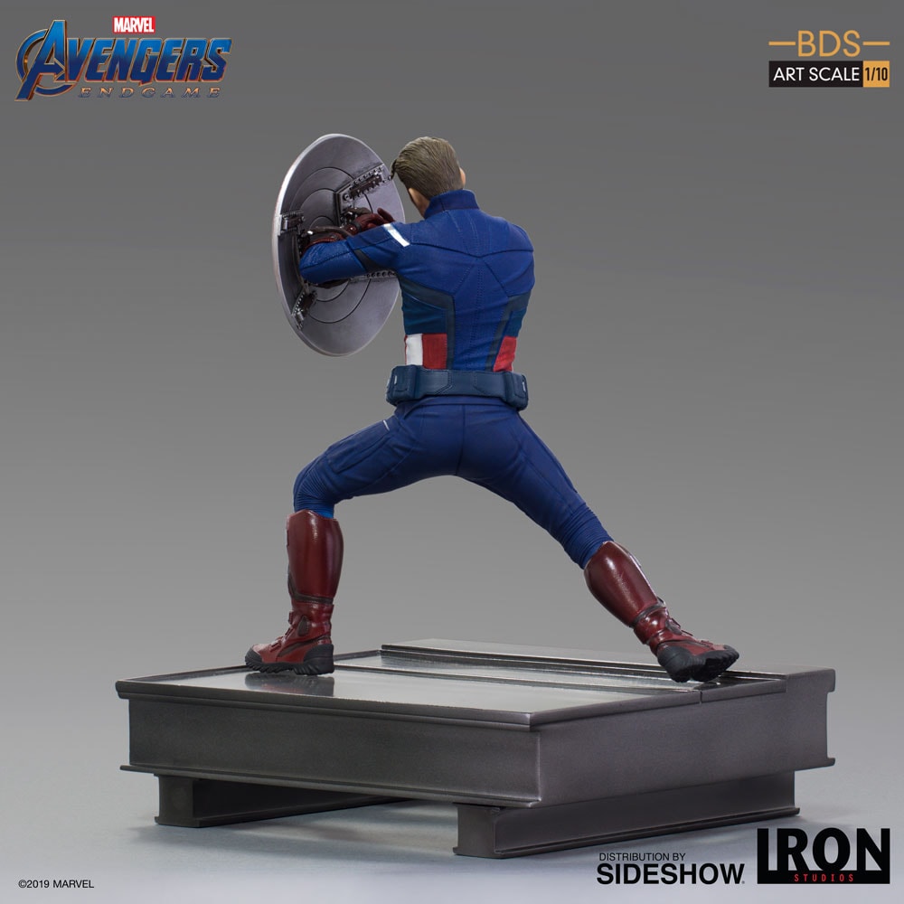 Marvel Captain America 2023 Statue by Iron Studios | Sideshow