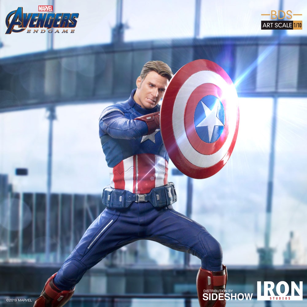 Marvel Captain America 2023 1:10 Scale Statue  (Prototype Shown) View 10