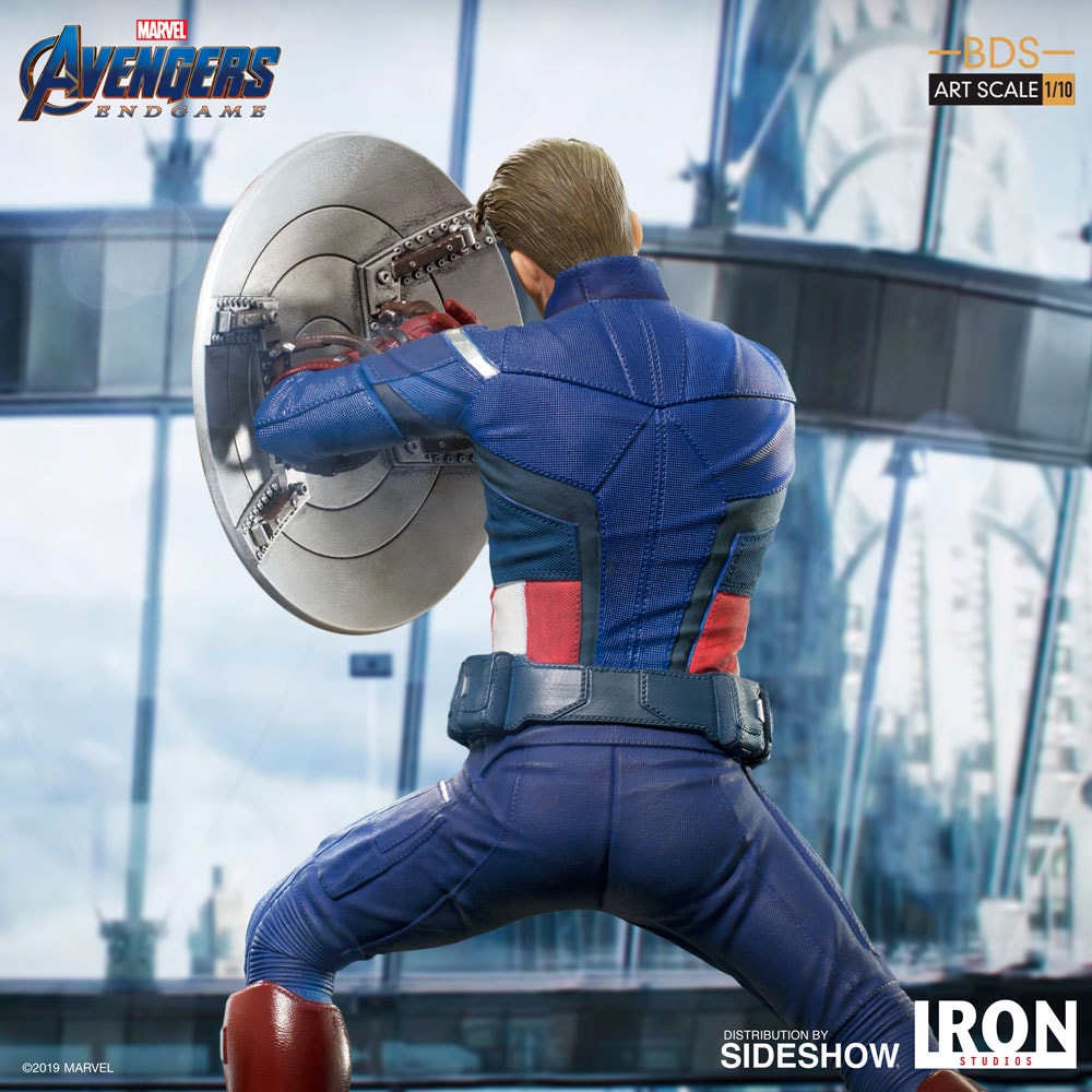 Marvel Captain America 2023 1:10 Scale Statue  (Prototype Shown) View 11