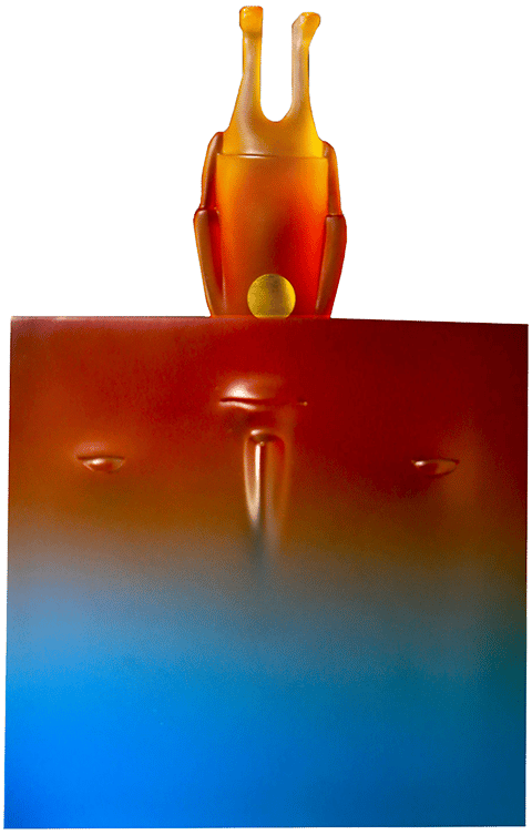 Sideways (Sunrise Edition) Resin Art Collectible by Yoskay