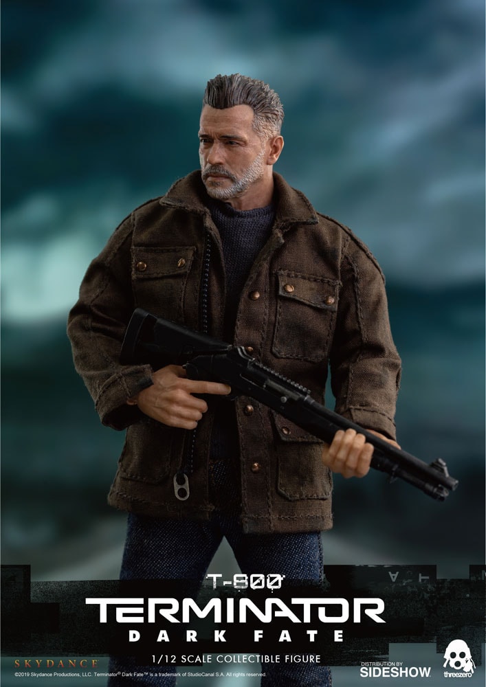 Terminator: Dark Fate T-800 Collectible Figure  (Prototype Shown) View 2