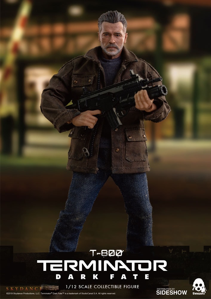 Terminator: Dark Fate T-800 Collectible Figure  (Prototype Shown) View 7