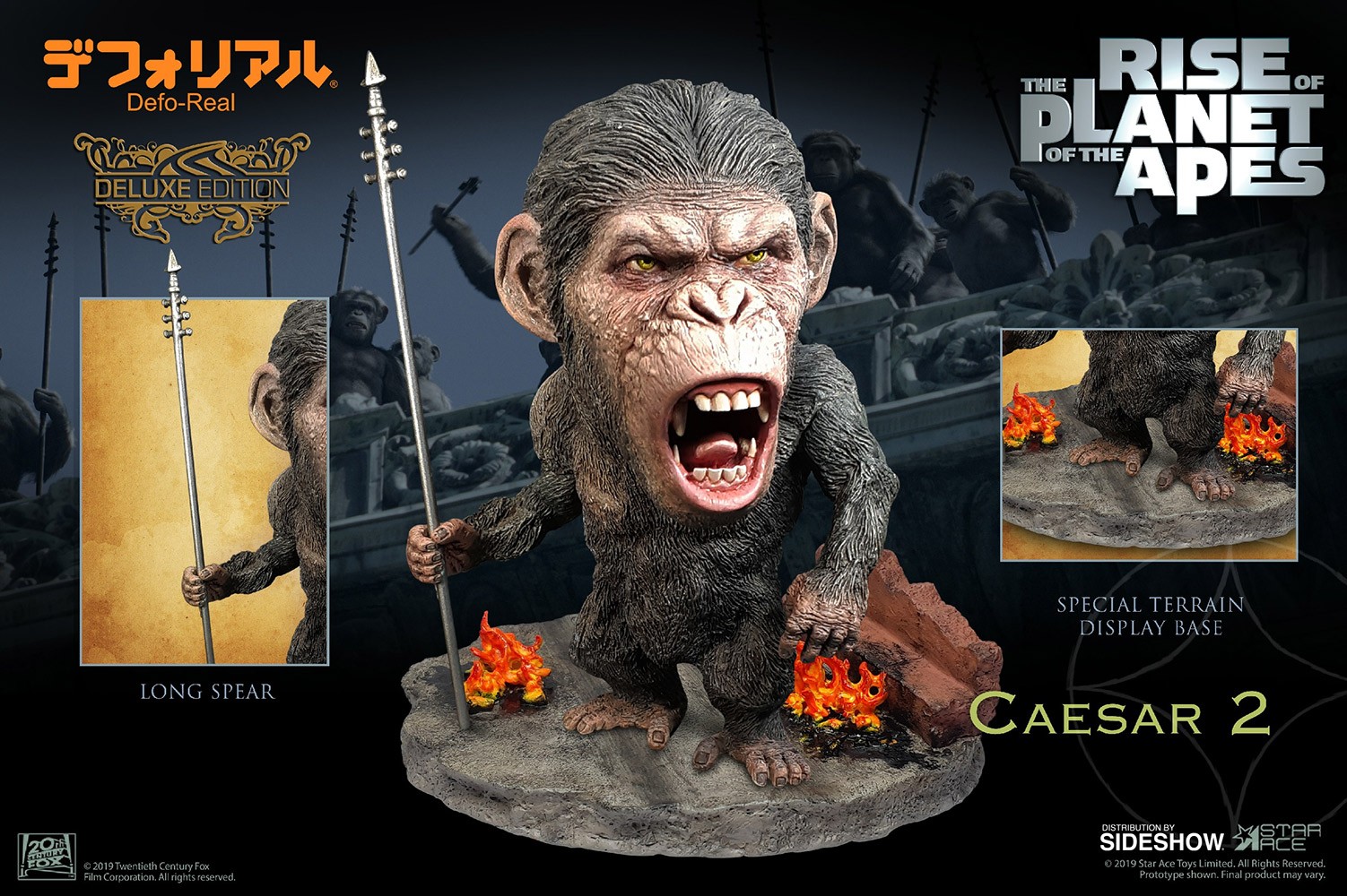 Caesar (Spear Version) Deluxe (Prototype Shown) View 1