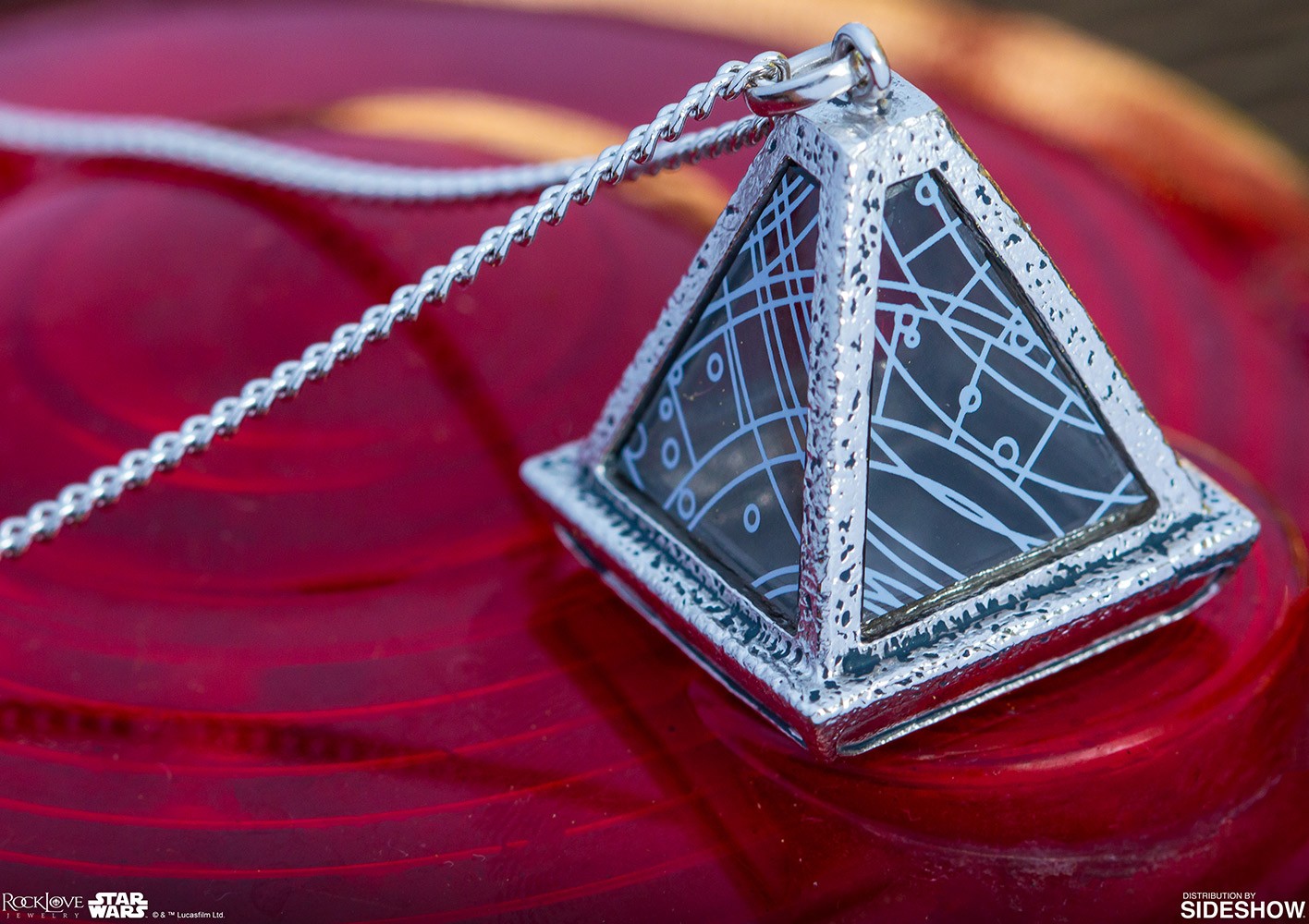 Star Wars Wayfinder Necklace (White) Jewelry  (Prototype Shown) View 2