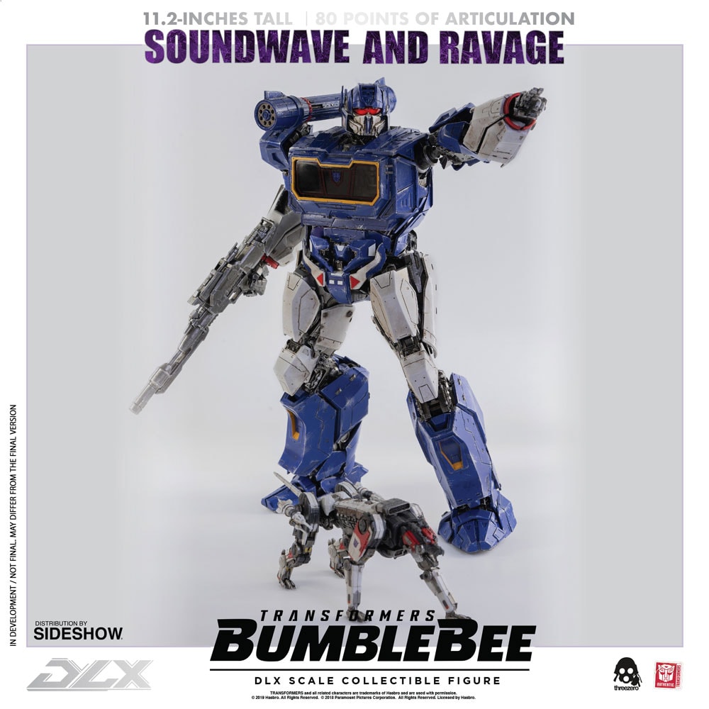 最大12%OFFクーポン DLX Ravage & Soundwave Transformers Collectible by Figure その他