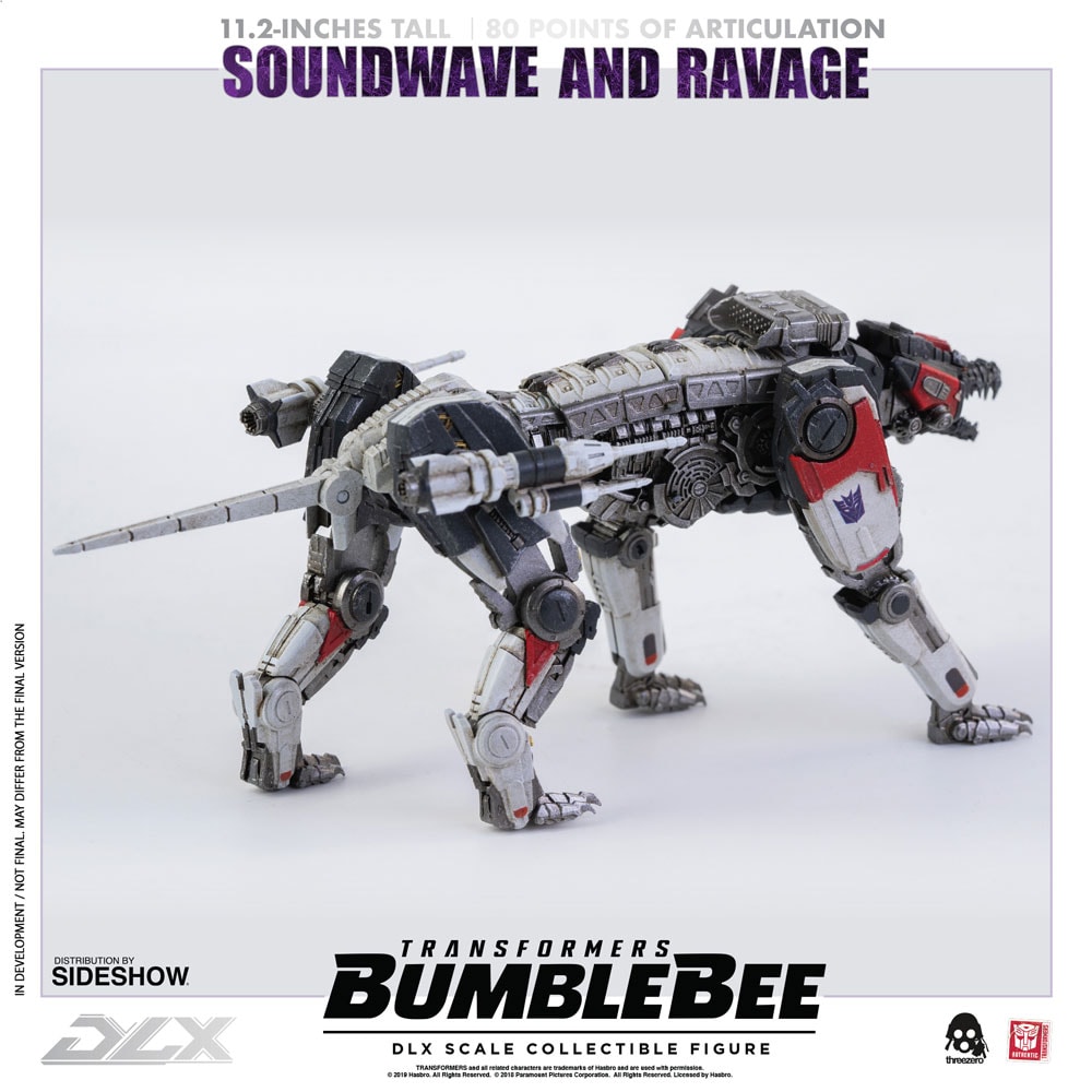 Soundwave & Ravage (Prototype Shown) View 1