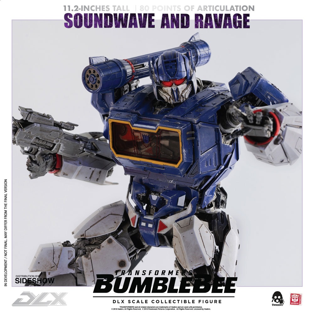 Soundwave & Ravage (Prototype Shown) View 2