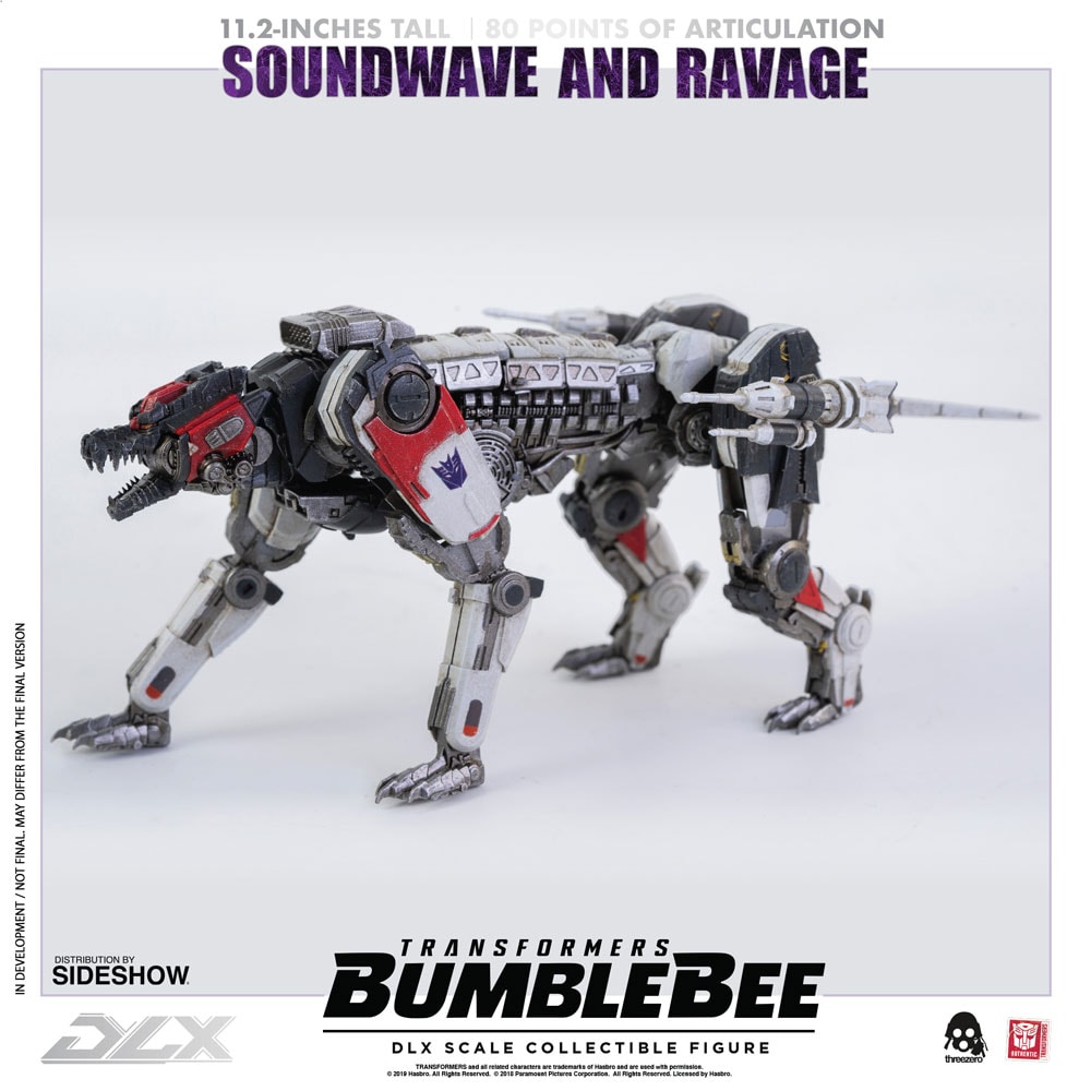 Soundwave & Ravage (Prototype Shown) View 11