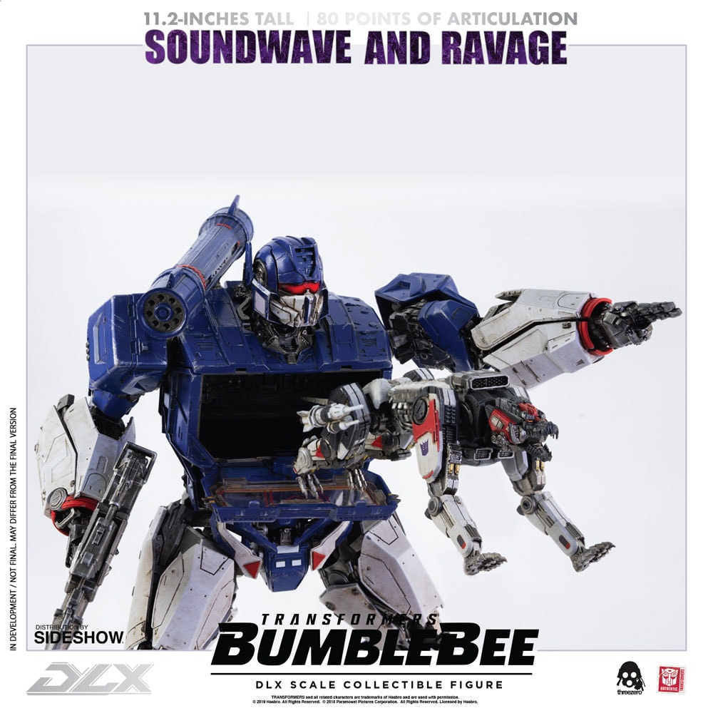 Soundwave & Ravage (Prototype Shown) View 4