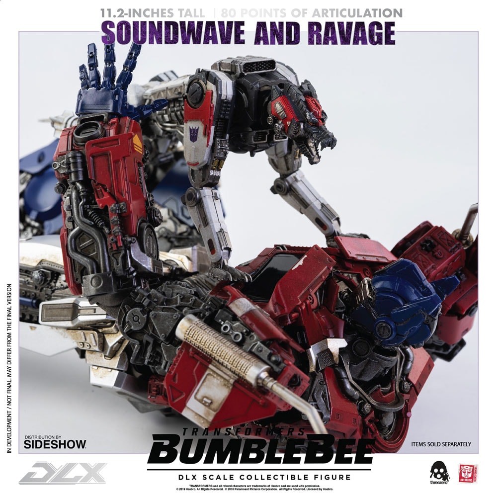 Soundwave & Ravage (Prototype Shown) View 3