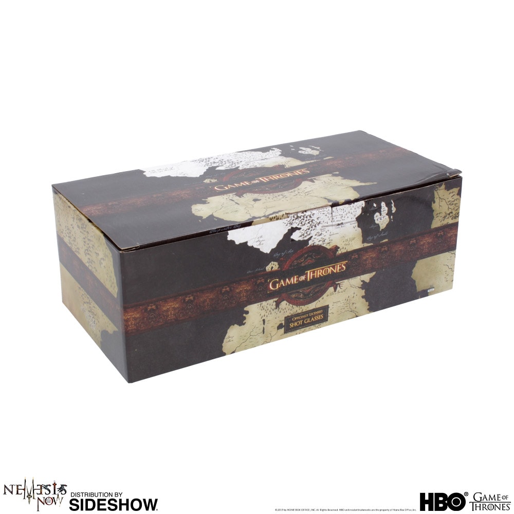 Game of Thrones Drogon, Rhaegal, Viserion Dragon Egg Shot Glasses Collectible Drinkware  (Prototype Shown) View 4