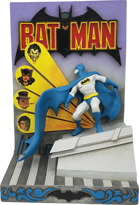 Batman 3D Comic Book Cover Figurine by Enesco | Sideshow Collectibles
