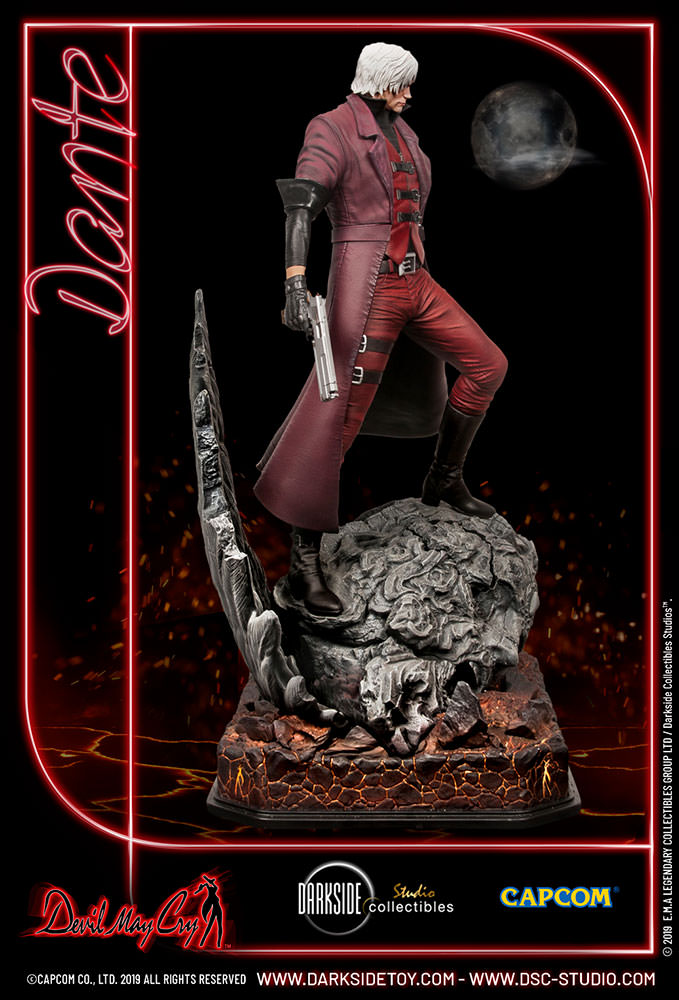 1/4 Quarter Scale Statue: Vergil Devil May Cry 4 Premium Statue by Darkside  Collectibles Studio