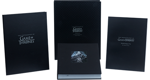 The Photography of Game of Thrones Deluxe Hardcover Book
