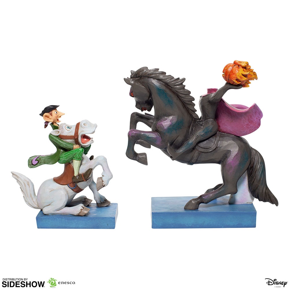 Disney Headless Horseman & Ichabod Figurine  (Prototype Shown) View 1