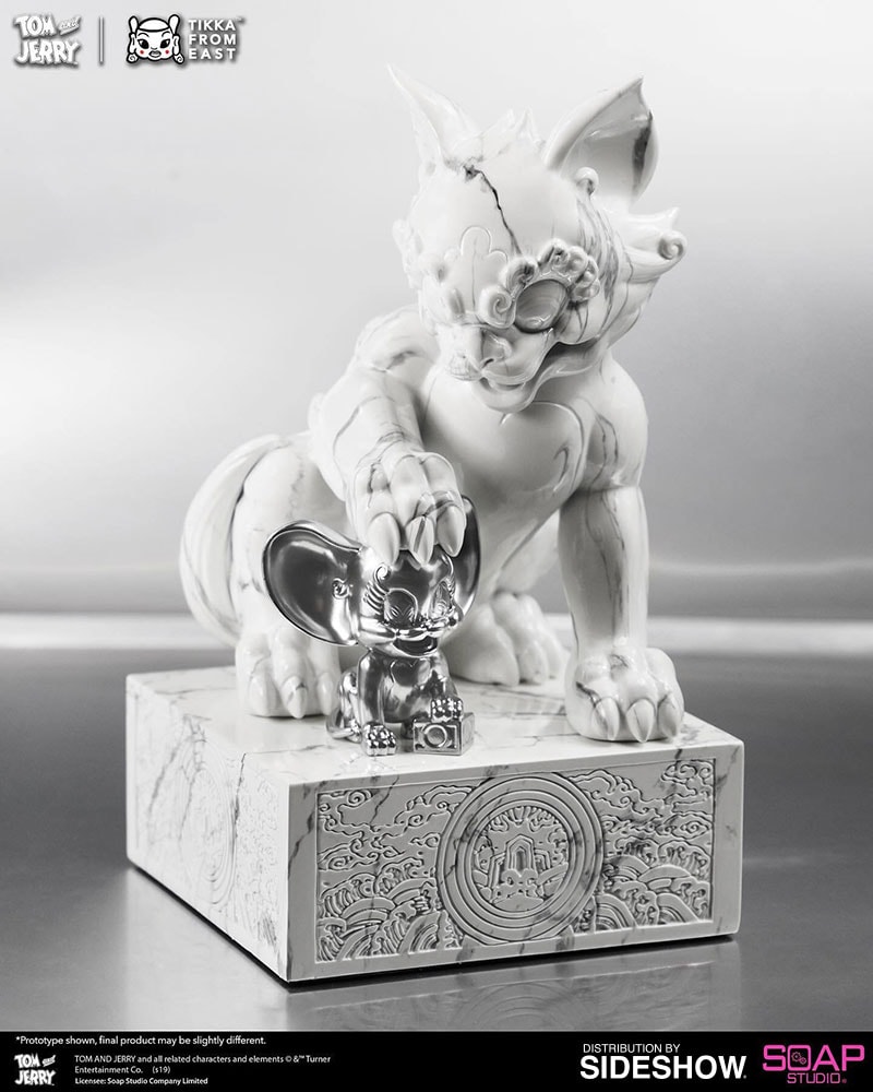 Figurine Tom Et Jerry En Verre – Démons & Merveilles, Jerry, Résine 2002 (France)