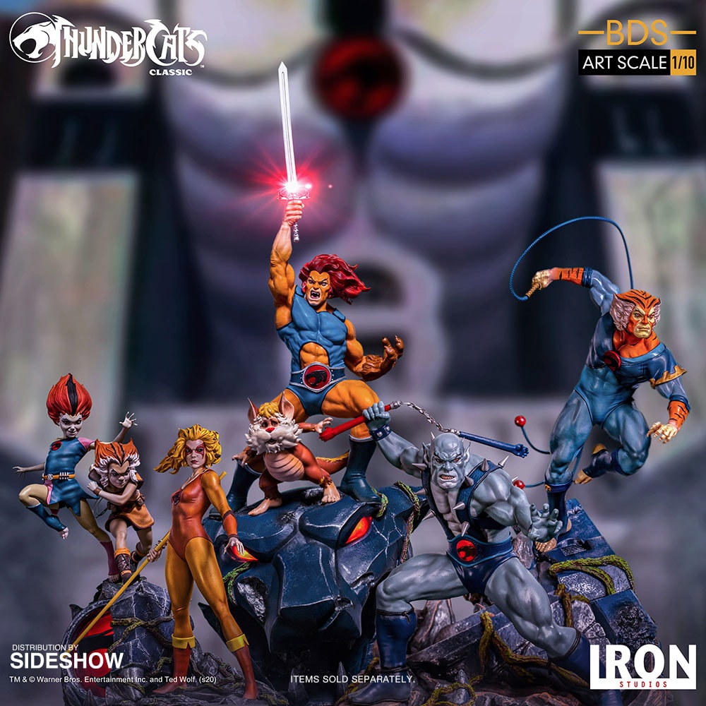 ThunderCats Tygra 1:10 Scale Statue  (Prototype Shown) View 14