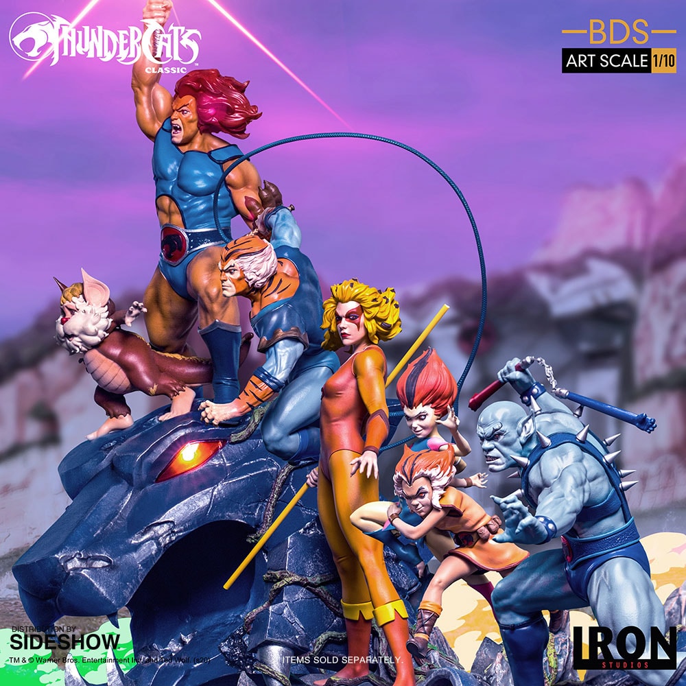 ThunderCats Tygra 1:10 Scale Statue  (Prototype Shown) View 15