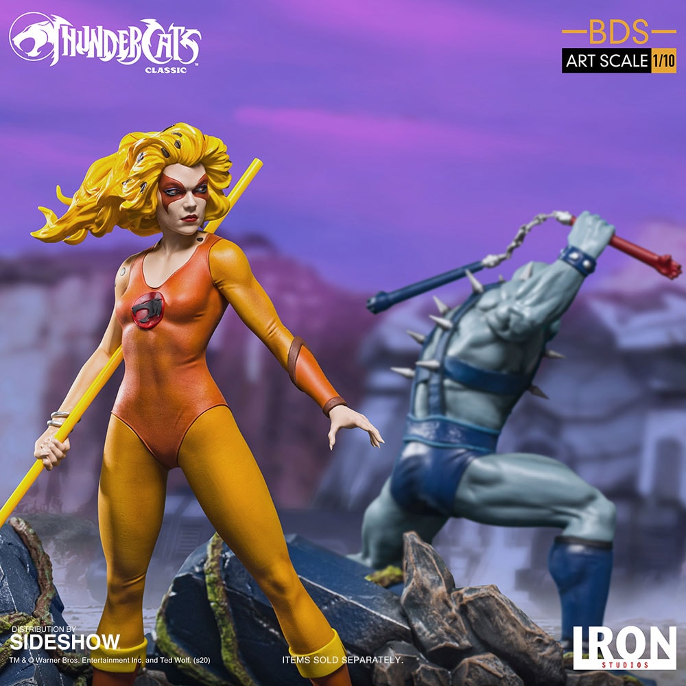 ThunderCats Tygra 1:10 Scale Statue  (Prototype Shown) View 17