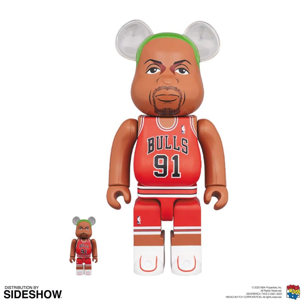 Be@rbrick Dennis Rodman 100% & 400%- Prototype Shown