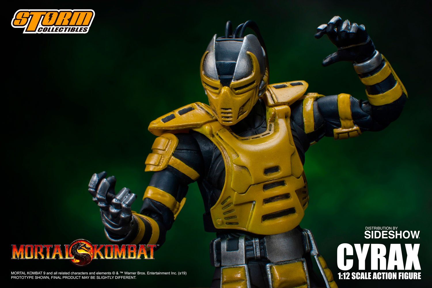 Cyrax 1:12 Figure | Sideshow Collectibles