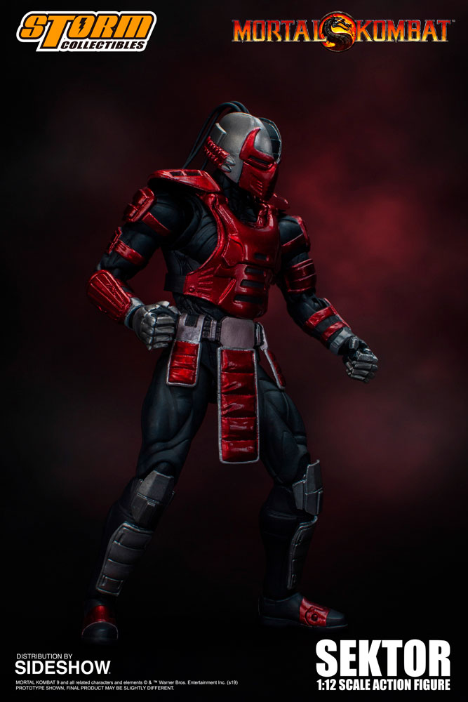 ストームコレクティブルズ　Mortal Kombat Sektor Sektor 1:12 Figure | Sideshow Collectibles