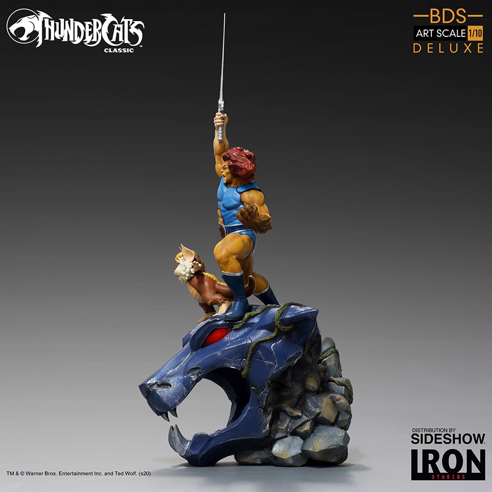 ThunderCats Lion-O & Snarf 1:10 Scale Statue  (Prototype Shown) View 2