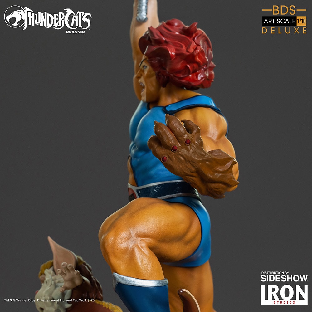 ThunderCats Lion-O & Snarf 1:10 Scale Statue  (Prototype Shown) View 11