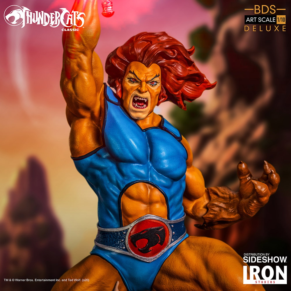 ThunderCats Lion-O & Snarf 1:10 Scale Statue  (Prototype Shown) View 14