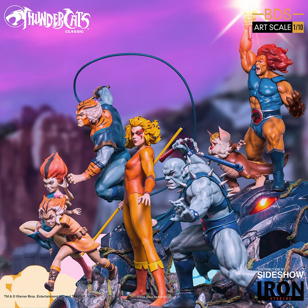 ThunderCats Lion-O & Snarf 1:10 Scale Statue  (Prototype Shown) View 19