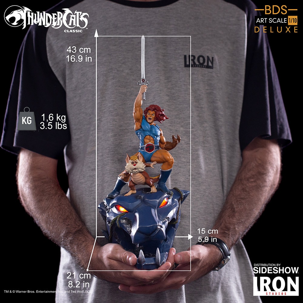 ThunderCats Lion-O & Snarf 1:10 Scale Statue  (Prototype Shown) View 21
