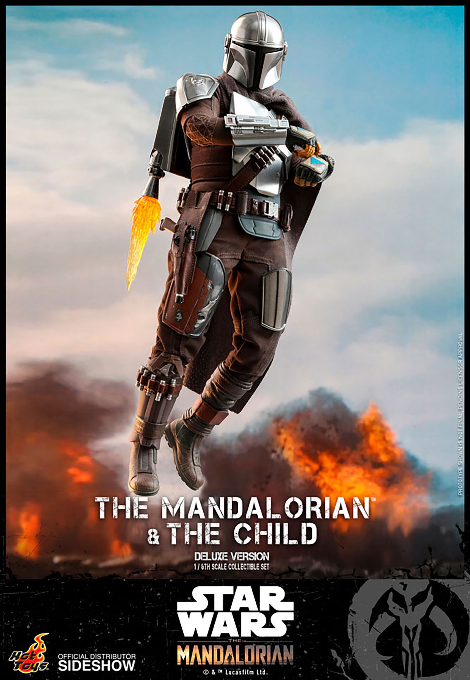 The Mandalorian and The Child (Deluxe) (Prototype Shown) View 7