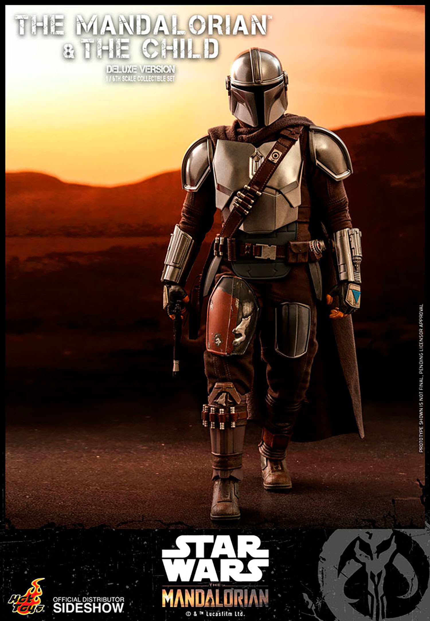 The Mandalorian and The Child (Deluxe) (Prototype Shown) View 8