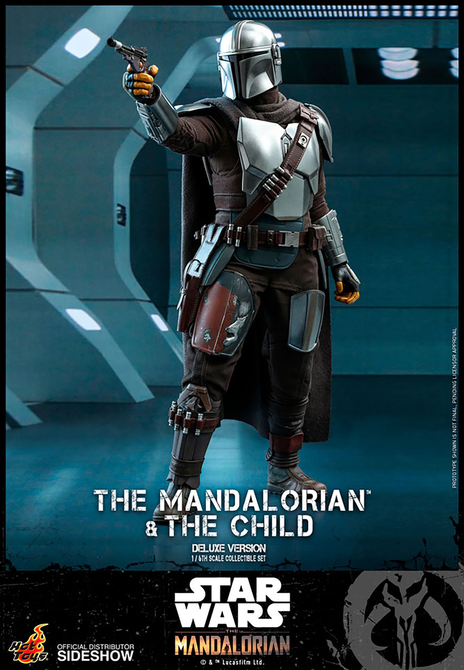 The Mandalorian and The Child (Deluxe) (Prototype Shown) View 9