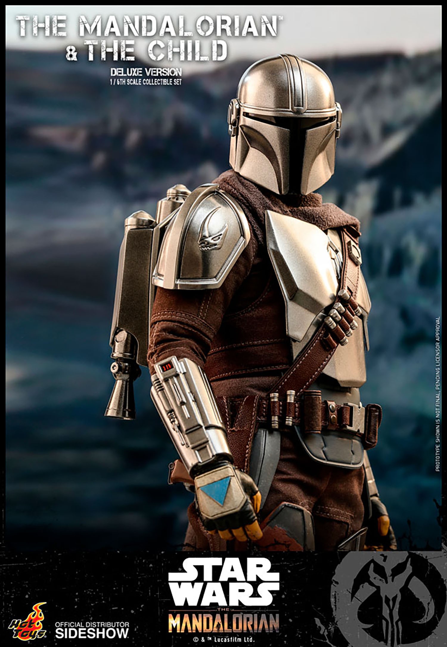 The Mandalorian and The Child (Deluxe) (Prototype Shown) View 11