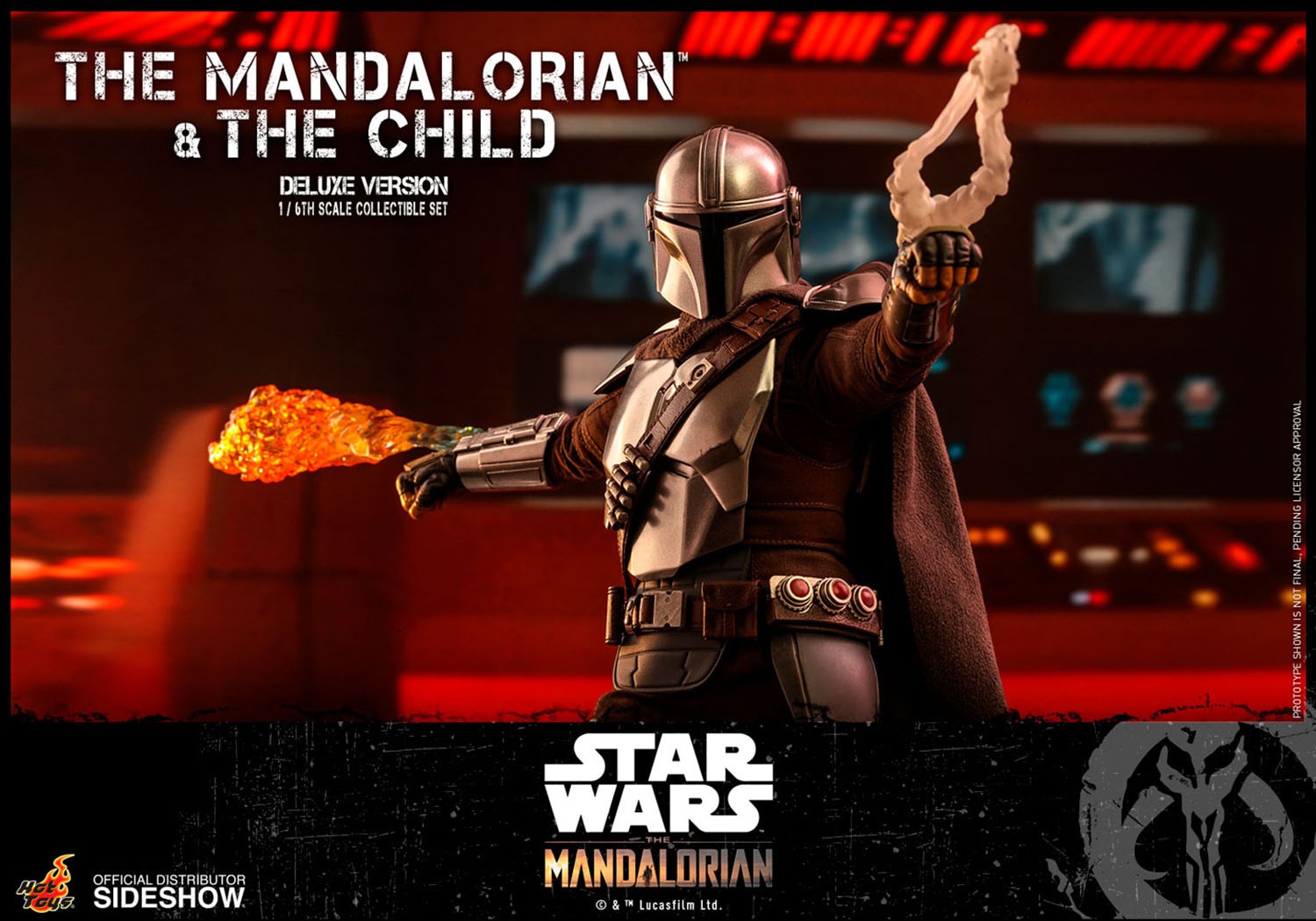 The Mandalorian and The Child (Deluxe) (Prototype Shown) View 13