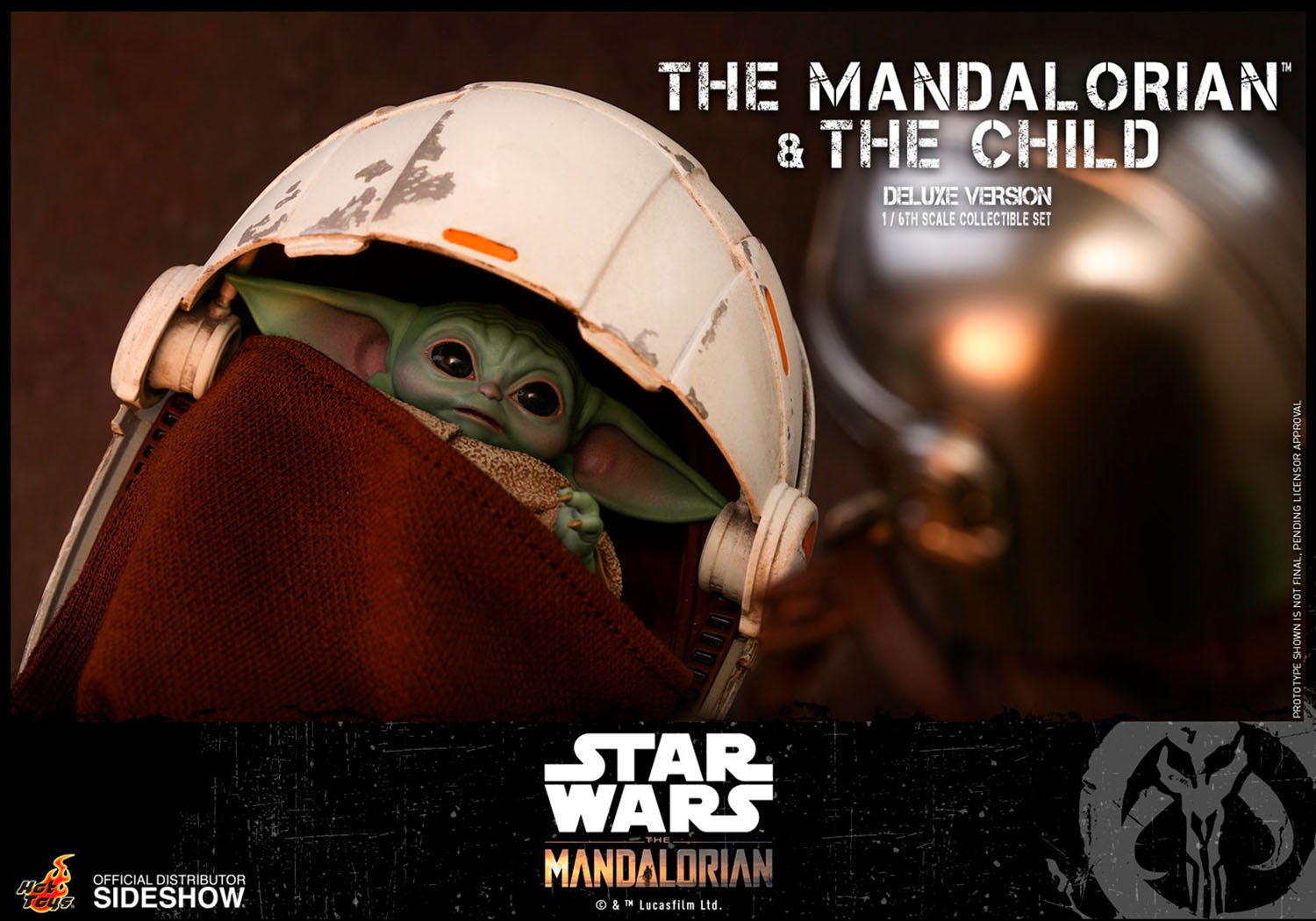 The Mandalorian and The Child (Deluxe) (Prototype Shown) View 19