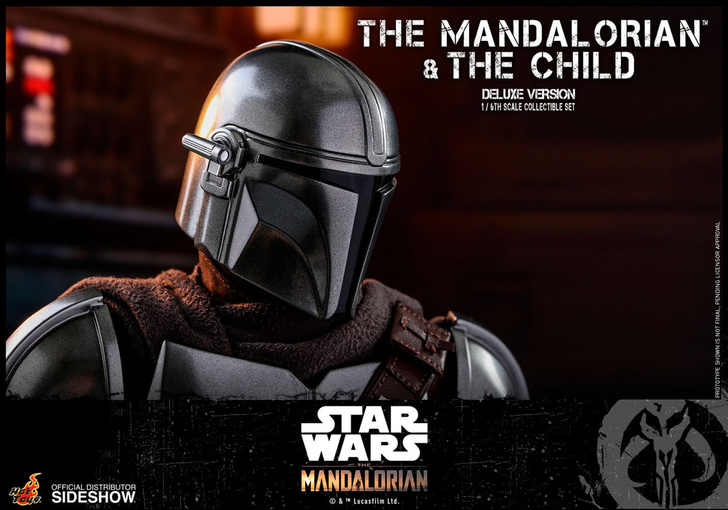 The Mandalorian and The Child (Deluxe) (Prototype Shown) View 22