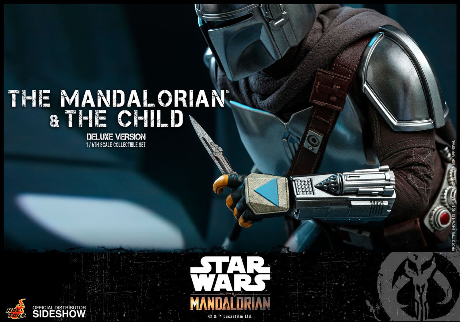 The Mandalorian and The Child (Deluxe) (Prototype Shown) View 23